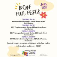 List of locations of BCYF Fun Fests 2023