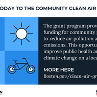 MAYOR JANEY ANNOUNCES COMMUNITY CLEAN AIR GRANT APPLICATIONS AVAILABLE MONDAY, APRIL 26