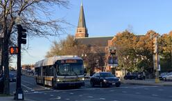 The Ruggles bus route